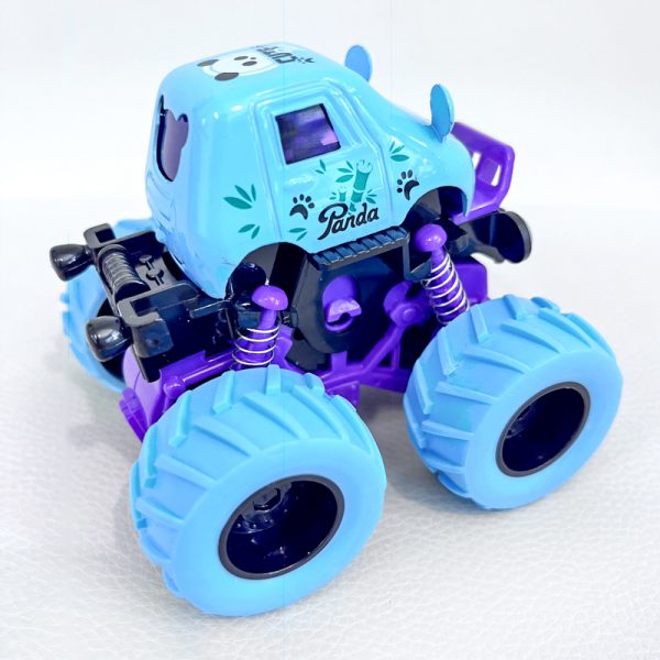 Cute little Panda Alloy Inertia 4 Wheels Car Toy - Image 2