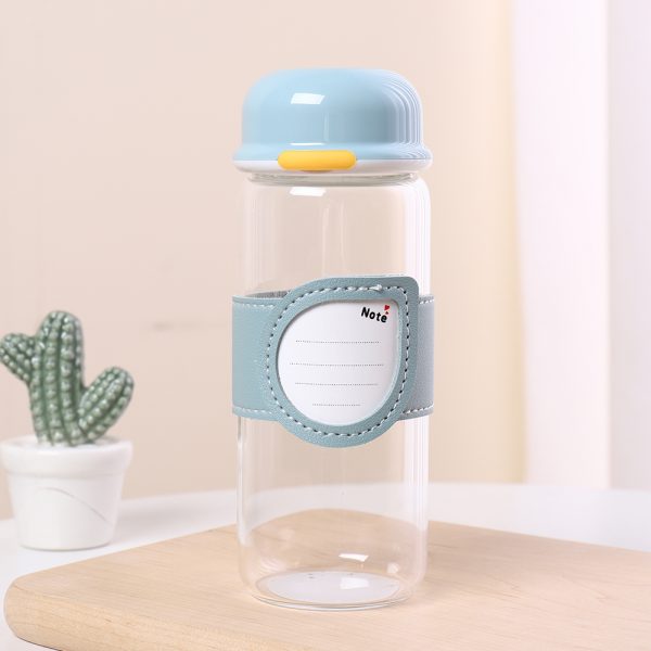 Glass Water Bottle – Memories (410ml/13.8fl.oz.) - Image 2