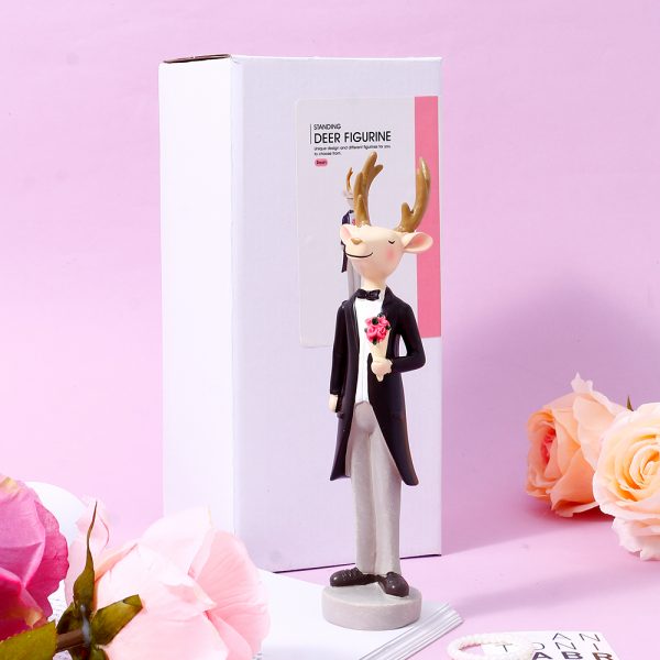 Standing Deer Figurine - Image 6